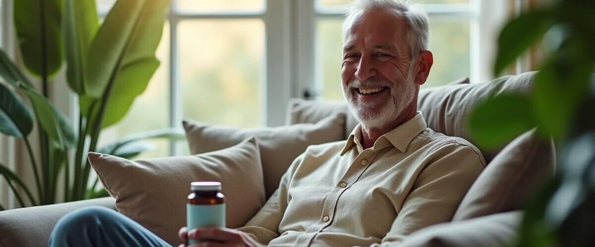 Natural prostate supplement for urinary comfort, energy and rest