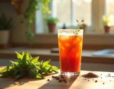 Prostate support powder drink for daily flow, comfort and energy